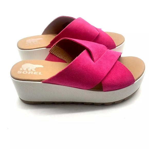 SOREL Cameron Flatform Mule Sandals - Picture 1 of 6